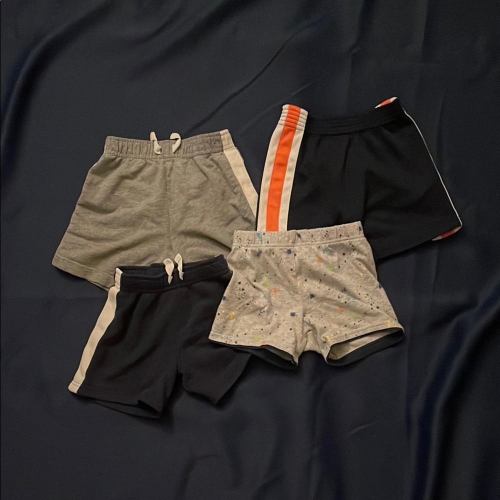 4 pairs Garanimals soft shorts 24 month